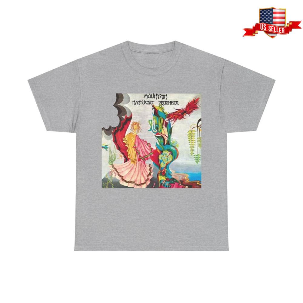 Mountain Nantucket Sleighride Vintage Rock Album Cover T-Shirt Unisex S-5XL Unisex T-Shirt