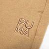 Puma Однотонные трикотажные спортивные брюки с карманами, женские низы, темно-верблюжий 623472-85