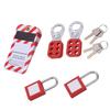 Electrical Lockout Tagout Kit Tag Hasp Safety Padlock Set Rustproof for Lock Out Tag Out Station
