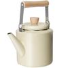atRise Enamel Kettle 2L Quickly Even On Busy Gas Stove and Induction Compatible Kettle Stylish [AtRise] {Boils Mornings} (Kayairo)