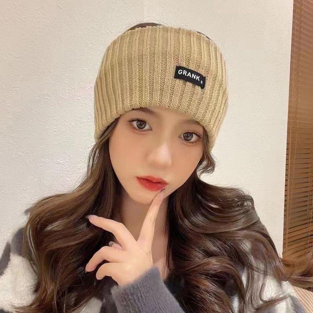 Elastic Knitted Headbands Hat Wide Hair Bands Sports Accessories Women Headband Women Girl
