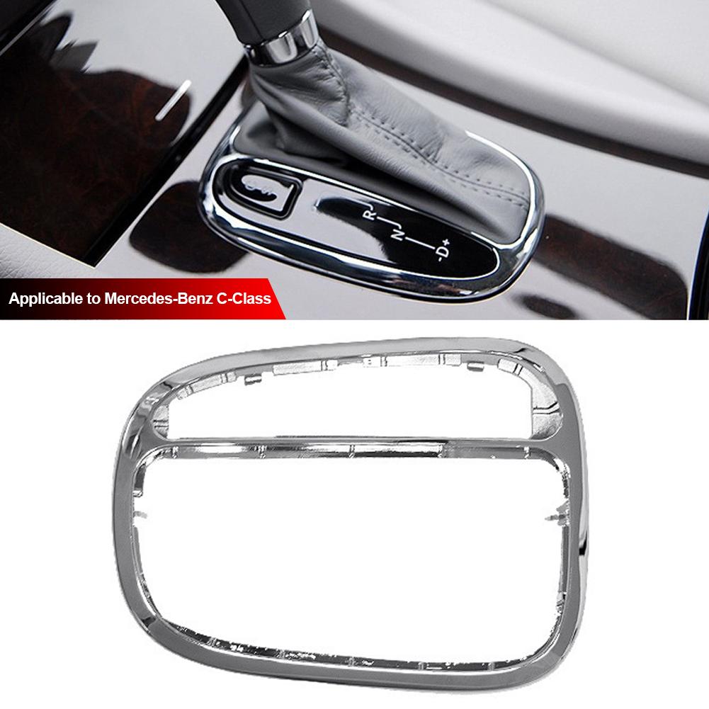 Накладка на центральный переключатель передач автомобиля, рамка панели переключения передач для C-класса W203 2032671988 -2007