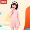 Girls Swimwear One-Piece Bathing Suit Kids Pool Beach Swimming Costume Cartoon Design Nylon Fabric