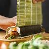 Sushi Maker Green Bamboo Curtain Portable Sushi DIY Handmade Sushi Mold For Kitchen
