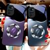 Круглый зеленый дракон Для Motorola Moto G 14 22 24 34 35 45 54 55 75 84 85 Edge X 30 40 Neo 50 Ultra Pro Play стеклянный чехол для телефона