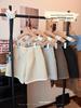 Women's Thickened Woolen High-Waisted Wide-Leg A-Line Shorts - Autumn/Winter 2025