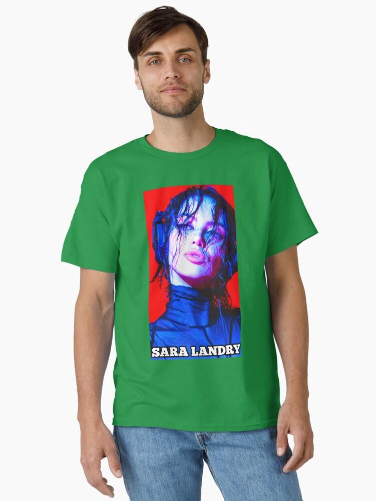 Sara Landry Sara Landry Hard Techno DJ Rave Classic T-Shirt