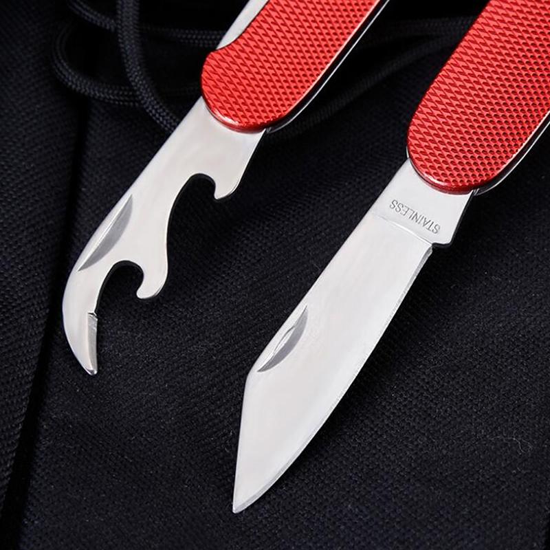 6 в 1 кемпинг пикник складная ложка вилка посуда открытый инструмент для выживания