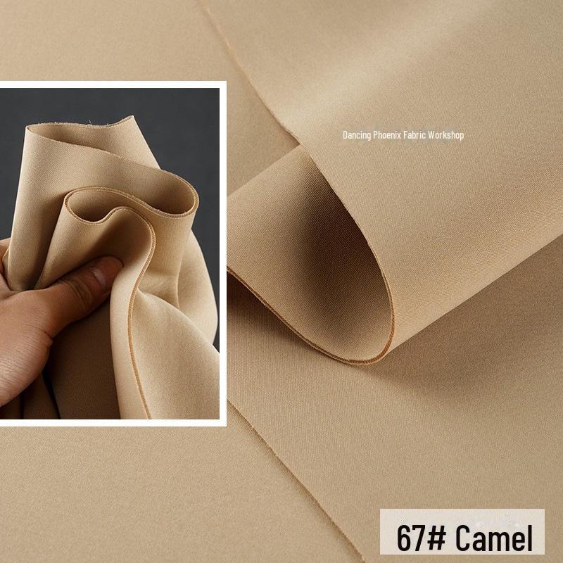 320 г утолщенного шелкового хлопкового трикотажного полотна для эластичного силуэта