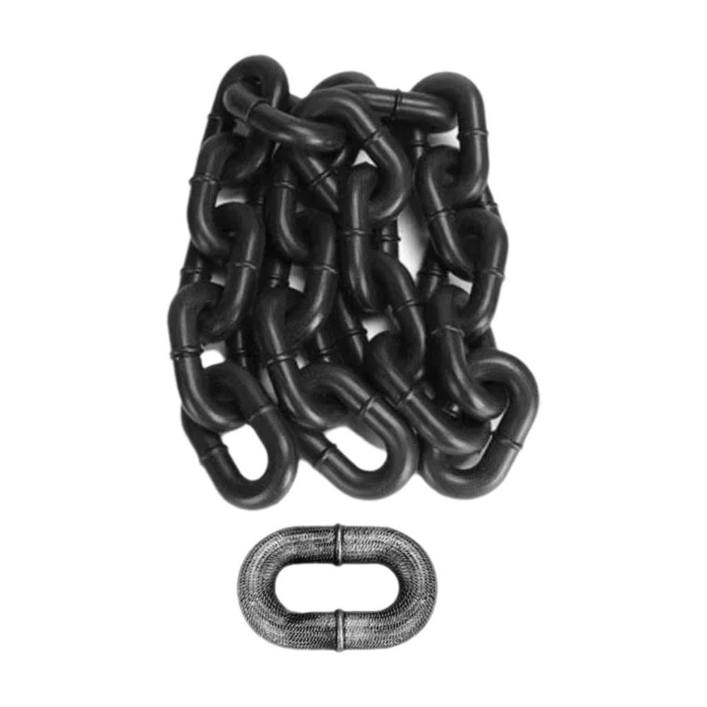 Simulated Plastic Thick Dog Traction Chain Big Iron Accessories Pet Dog Funny Towing Dogs Chain U5T1