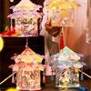 Blessing Words Mid-Autumn Festival Lantern Glowing Lantern  for Party Moon Festival Holiday