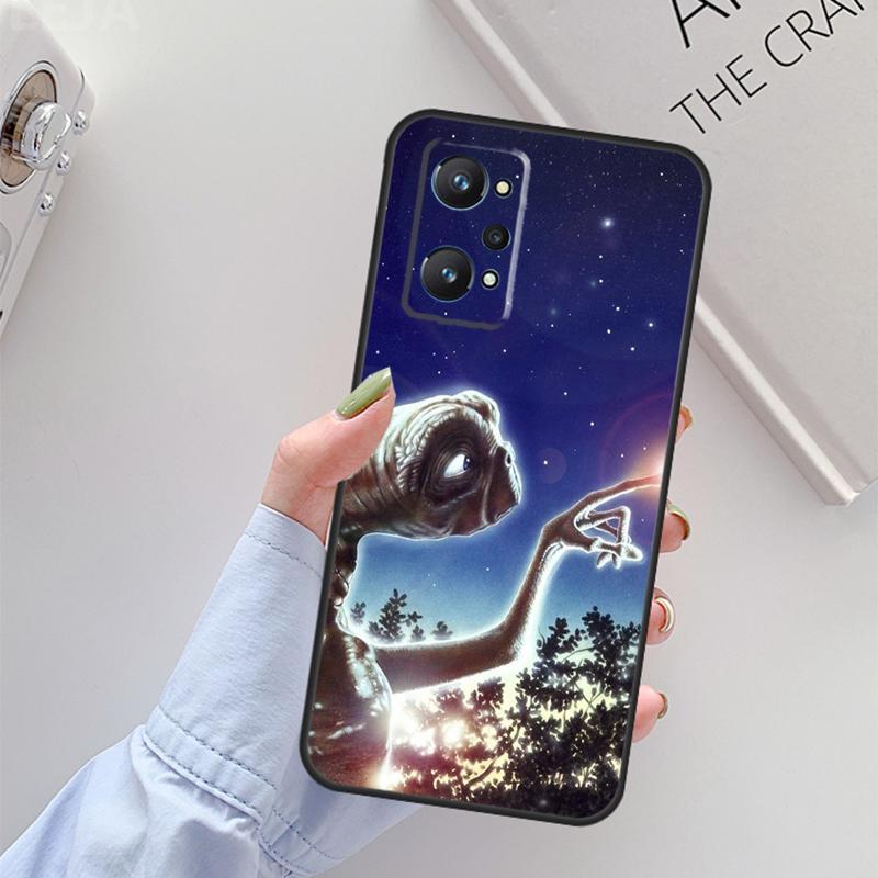 E.T. the Extra-Terrestrial For Realme C61 C75 C55 C51 C21Y C25S C67 C53 13 12 10 11 14 Pro Plus GT 6T 6 5 GT7 Pro Case