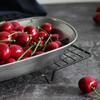 Lifelike Food Crafts Fruit Ornament Fruit Model Red Cherries Faux Cherry Artificial Cherries