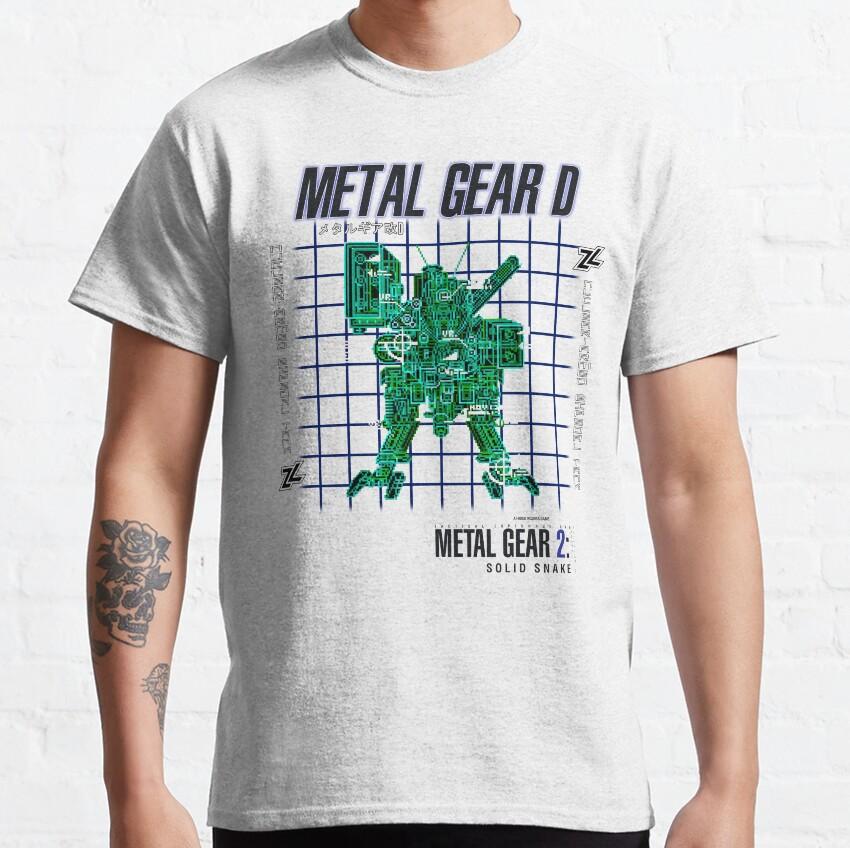Unisex Cotton T-shirt Metal Gear Solid peace walker VENOM SNAKE video game T-Shirt for Men vintage printed mens clothes Big Size Cotto Unisex,gift,Top