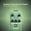 SONICAKE Distortion Guitar Mini High Gain Distortion Педаль для Электрогитары и 2 Прочных Металлических True Bypass Ковбойских Педали, Бас, Режимы, Педаль