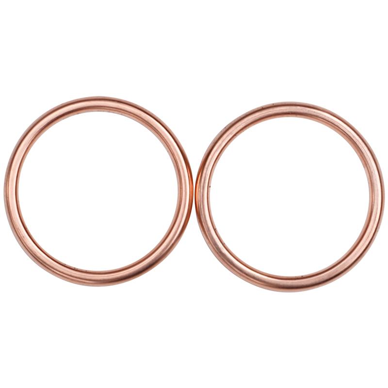 4 PCS Motorcycle Exhaust Pipe Gasket For Kawasaki ZG1400 Concours 14 2008- 1400GTR 08-16 ZX1400 Ninja ZX-14 ZX-14R 2006-