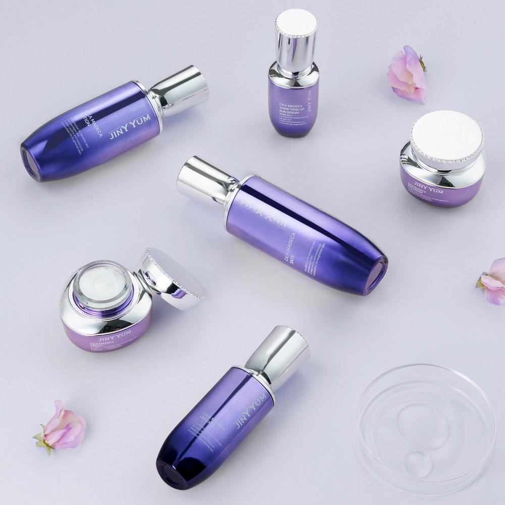 Jinyyum Cicamadeca набор из 6 предметов Женский лосьон для кожи увлажняющий отбеливающий против морщин функциональный базовый набор косметики