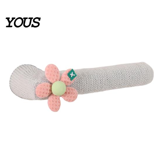 Уютные аксессуары для домашнего декора Вязаные чехлы на дверную ручку, Толстые анти?Чехлы-накладки на ножки мебели, Подушечки-защита на ручки дверей,