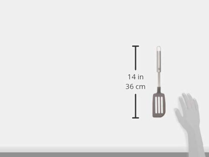 Zwilling Pro Silicone Turner ZWILLING Pro Japanese - Heat-resistant, Dishwasher-safe, [Official Retailer] 37160-010