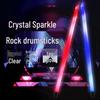 Цветные светящиеся акриловые палочки для барабанов 5A - Версия Jazz Drums Crystal Flash