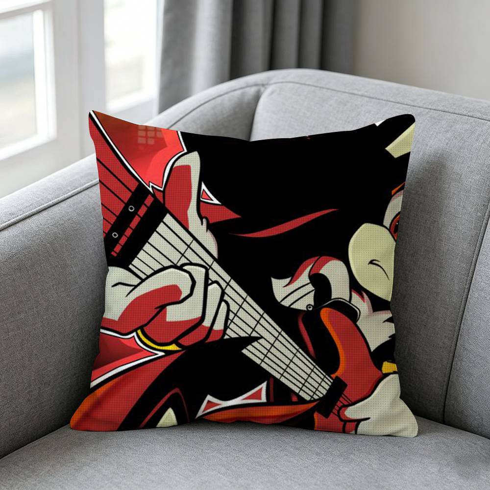 Shadoww The HHedgehog Pillow cover Soft Microfiber Pillowcase Home Sofa Decor Surprise Decorative printed
