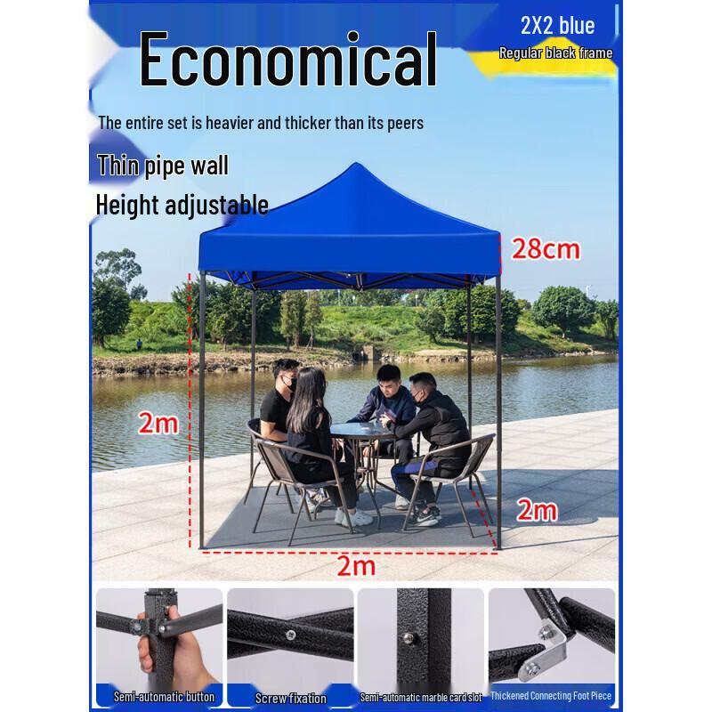 ZISIZ Outdoor Pop-Up Canopy Tent