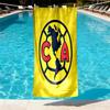 Club America Print Beach Towel Design, Soft, Lightweight. for Home Bathroom, Spa, Pool, Yoga, Surfing, Camping, Gift for Family, Friend
