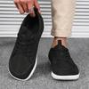 New Fashion Men's Sneakers Wide Toe Breathable Barefoot Sports Large Summer Trendy Black Mesh Casual Walking Shoes