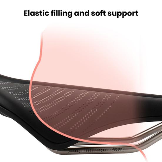 Bicycle Saddle Ergonomics Extra Soft Comfy Liner Thickened Lightweight Bicycle Seat Cushion Universal Road Mountain Bike Cycling Accessories