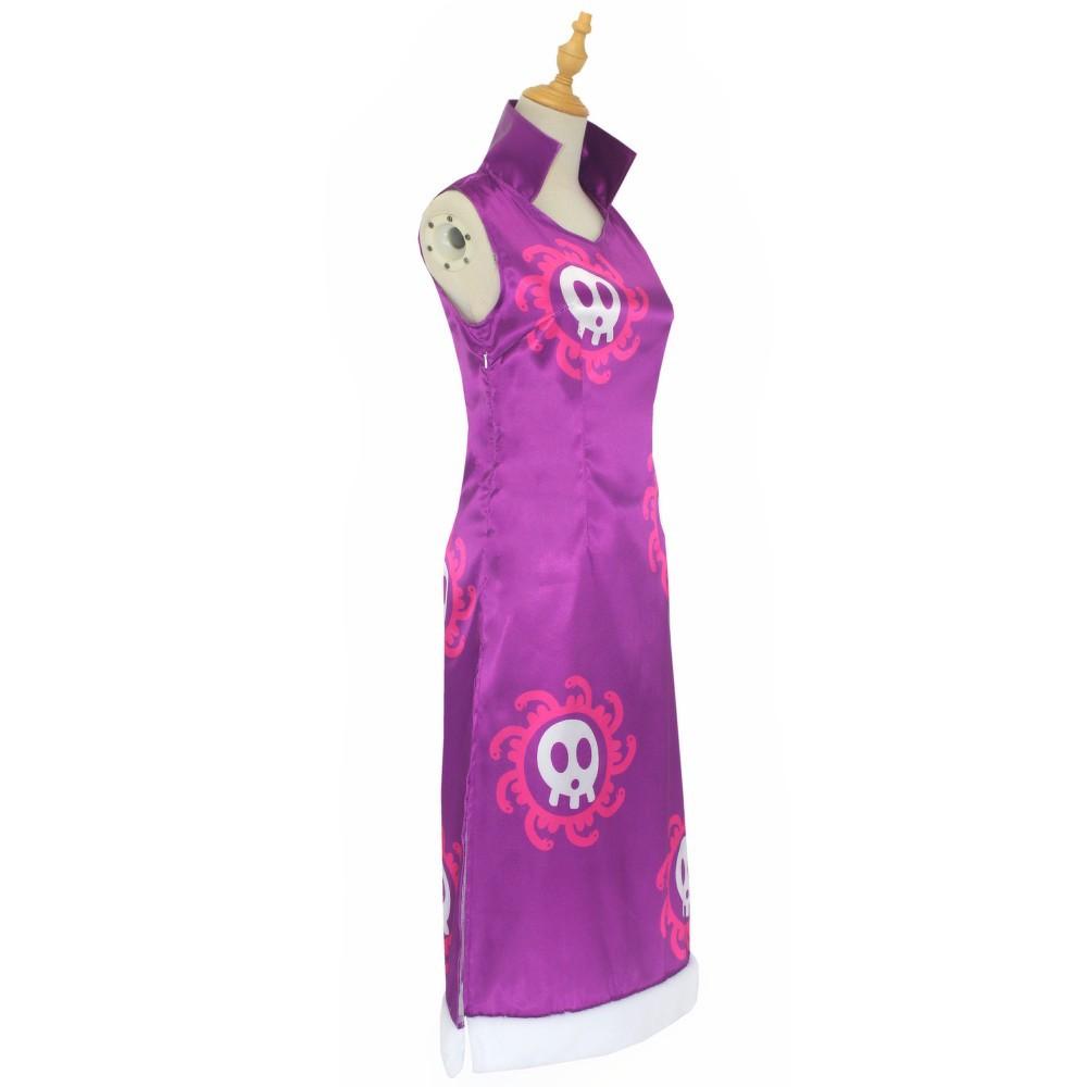 One Piece cosplay Costume Empress Snake Princess Hancock cos Wear a cheongsam dress