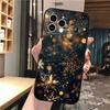 Чехол для телефона Carcasa Funda Для iPhone 17 Pro Max Air 16 15 14 13 Pro Max 15 16 Pro 15Plus Чехол Санта Рождественская елка