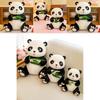 Adorable White Plush Panda Bear Toy Soft Pp Cotton Stuffed Animal For Kids Gifts