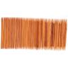 75 Pcs Double Pointed Knitting Needles 20cm7.8in Carbonized Bamboo Knitting Needles Set 15 Sizes