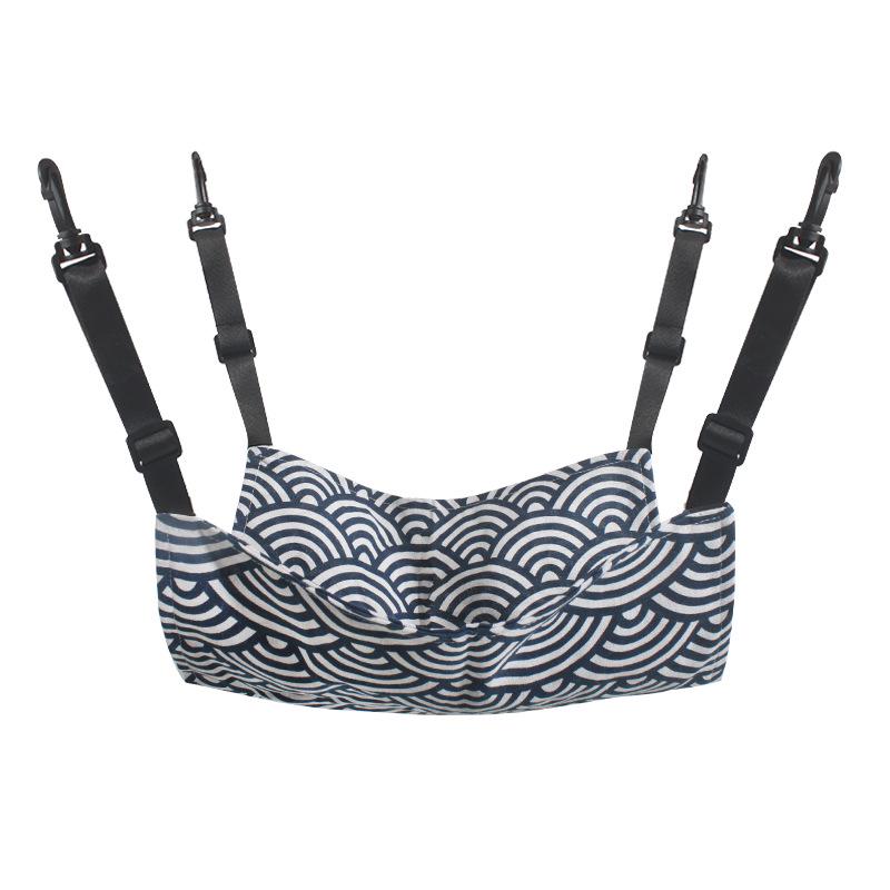 Регулируемый гамак для кошек с дышащим бархатом и подвесным гнездом-игрушкой