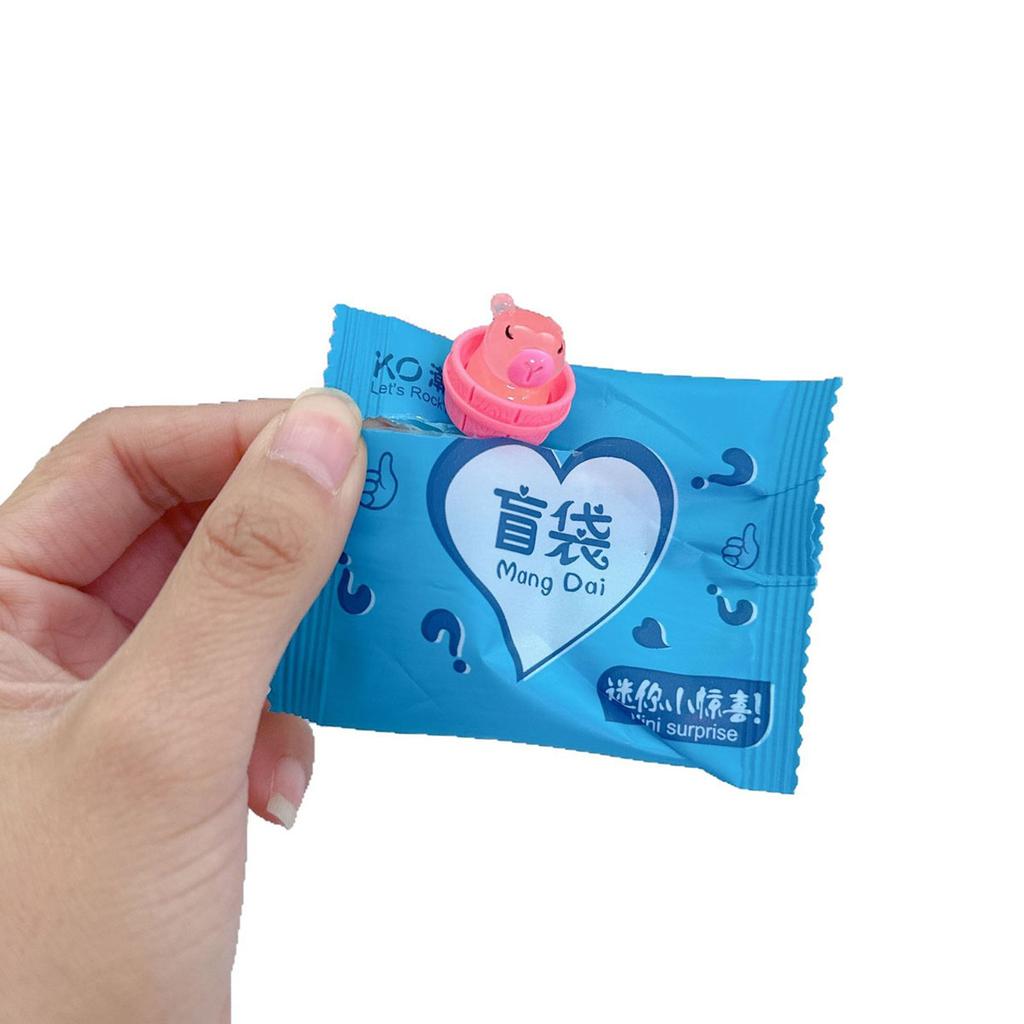 Мультяшный Миниатюрный Супермаркет Еда Маленькое Животное Мини Случайный Стиль Сюрпризы Модель Украшения Детский Подарок