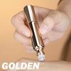 1PC Refillable Stainless Steel Double Head Multi-Purpose Perfume Roller Bottle Spray Bottle with Leak Proof Design, 10ml Portable Bottle