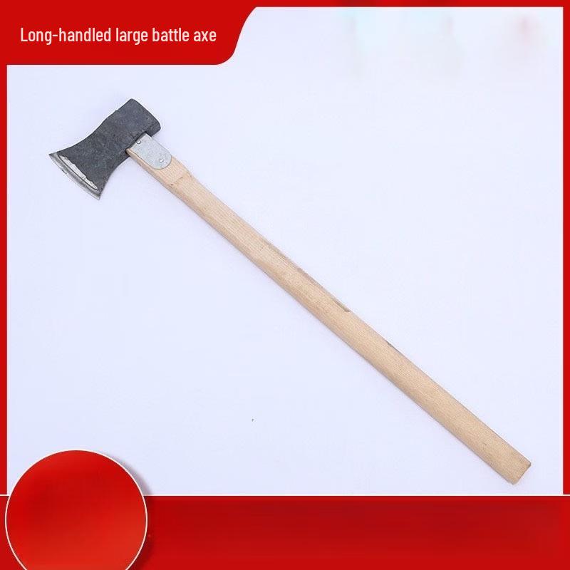 Extended Handle Wood Felling Axe