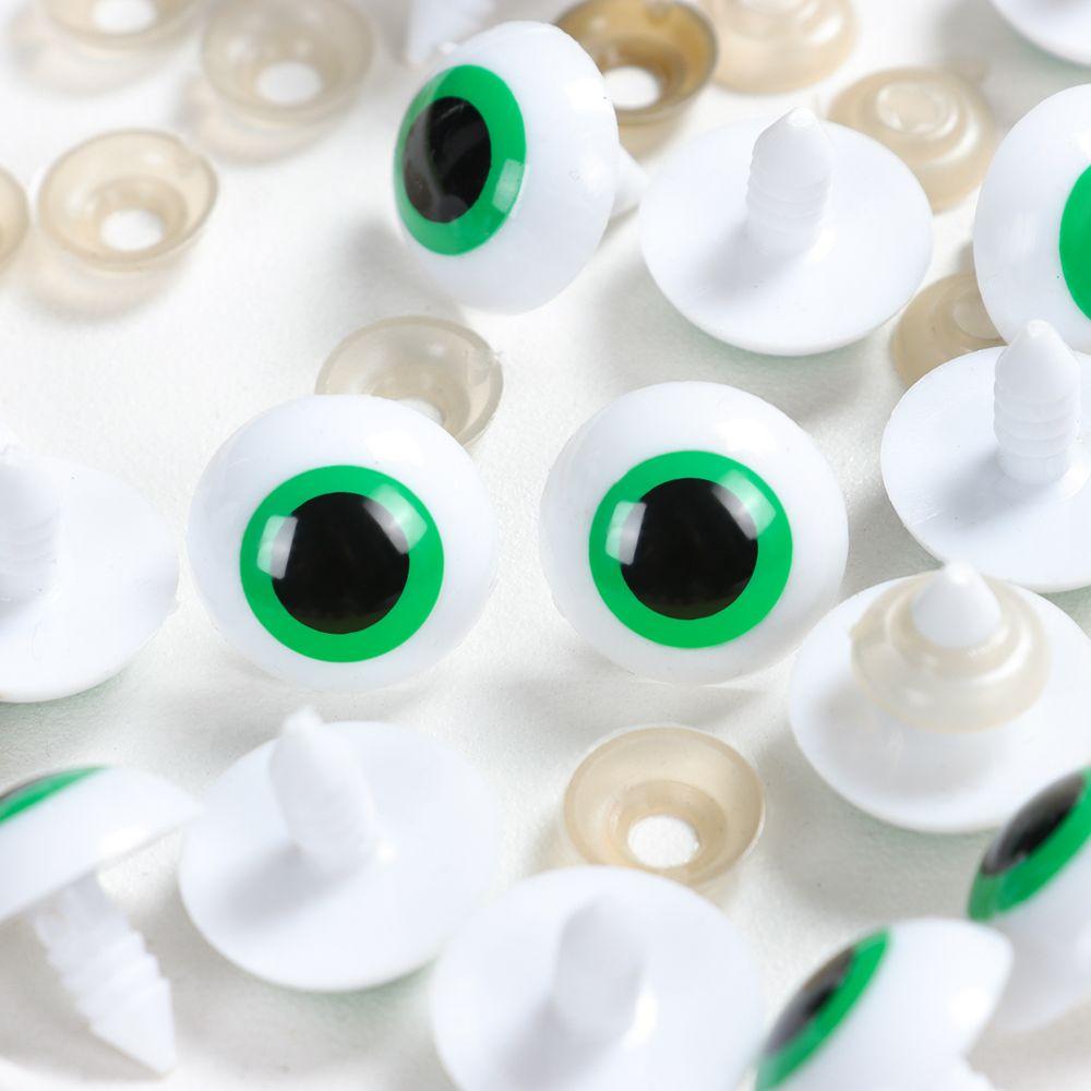 12мм~30мм Безопасные Аксессуары для Игрушек Животных Пластиковые Глаза Кукольные Глаза Рукоделие Лягушачьи Глаза Глазное Яблоко