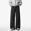 Spring and Autumn Men's New All-match Pleated Wide Leg High Street Vintage Casual Embroidered Sweatpants