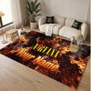 Custom Rug Nirvana Pattern Print Name Text Soft Non‑Slip Floor Carpet for Home Indoor Decoration