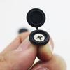 100Pcs Hinged Plastic Screw Cap Decorative Cover Practical Cross Screw Fold Snap-on Hat Nail Nuts Bolts Caps Car/Furniture Decor