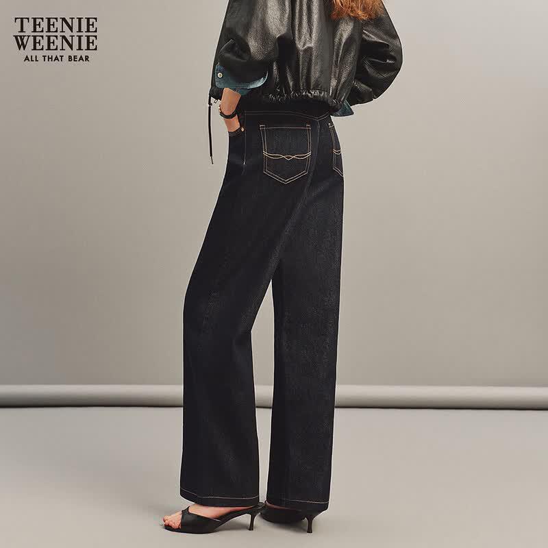 Teenie Weenie Джинсы с letter print медведя