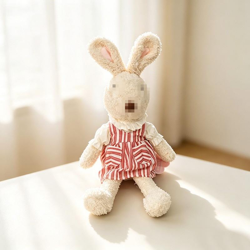 [Cloth Only]  30cm Sugar Rabbit Sucre Rabbit Doll Baby Enlightenment Toys Comfort Doll, Wedding Doll Doll Accessory