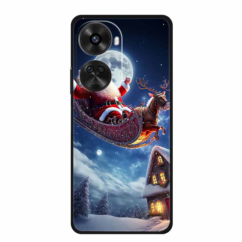 Christmas Case For Huawei Nova 12 SE / 12S / 12i Case Nova 11 SE 12Pro Ultra Soft TPU Silicone Covers for Huawei Nova 11 SE Para