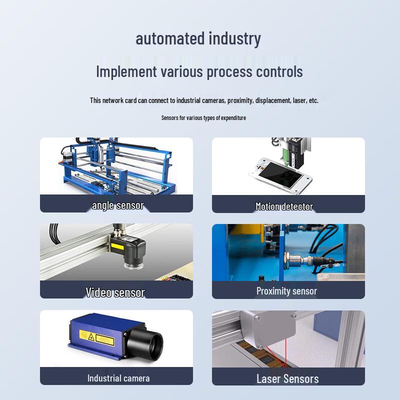EB-LINK WX1860 PCIe X4 Gigabit 4-Port PoE Network Card