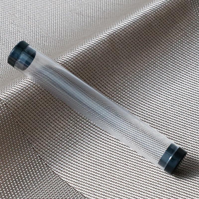 10Pcs Transparent Tube Pen Holder Case Eco-friendly Plastic Ballpoint Pen Storage Box for Teen Student School Use