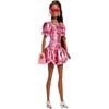 Игровой набор Barbie Deluxe Style с куклой и домиком для ролевых игр, платье с пузырьками, для детей от 4 лет, розовый