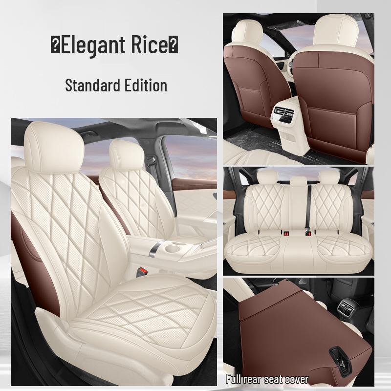 Full-Coverage Breathable Seat Covers for Chery Fengyun A9L - All-Season Car Seat Cushions
