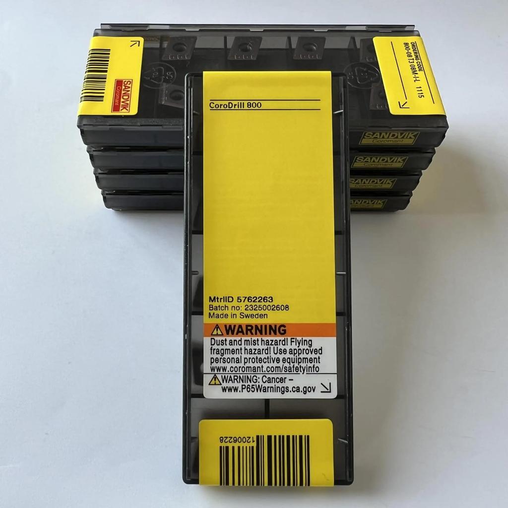 Оригинальный Sandvik / 800-08T308M-I-L 1115 / Твердосплавный режущий инструмент для ЧПУ 10 шт.