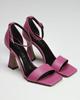Heeled Sandals Lottini 3200101 37 Fuchsia Leather